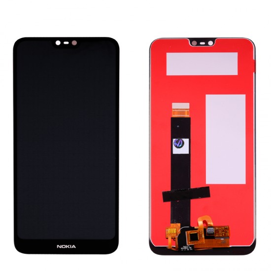 NOKIA 6.1 PLUS TA-1083 ΟΘΟΝΗ + TOUCH SCREEN + LENS BLACK REF. OR NOKIA 6.1 PLUS TA-1083 ΟΘΟΝΗ + TOUCH SCREEN + LENS BLACK REF. OR
