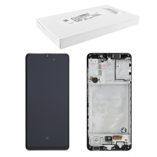 SAMSUNG A31 A315 ΟΘΟΝΗ+TOUCH SCREEN + LENS + FRAME BLACK GH82-22905A ORIGINAL SERVICE PACK SAMSUNG A31 A315 ΟΘΟΝΗ+TOUCH SCREEN + LENS + FRAME BLACK GH82-22905A ORIGINAL SERVICE PACK