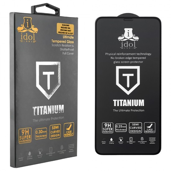 IDOL 1991 TEMPERED GLASS XIAOMI REDMI 9A/REDMI 9AT/REDMI 9C 6.53 IDOL 1991 TEMPERED GLASS XIAOMI REDMI 9A/REDMI 9AT/REDMI 9C 6.53