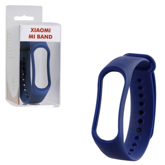 VOLTE-TEL ΛΟΥΡΑΚΙ ΡΟΛΟΓΙΟΥ ΣΙΛΙΚΟΝΗΣ XIAOMI MI BAND 4/MI BAND 3 DARK BLUE VOLTE-TEL ΛΟΥΡΑΚΙ ΡΟΛΟΓΙΟΥ ΣΙΛΙΚΟΝΗΣ XIAOMI MI BAND 4/MI BAND 3 DARK BLUE