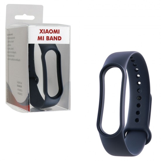 VOLTE-TEL ΛΟΥΡΑΚΙ ΡΟΛΟΓΙΟΥ ΣΙΛΙΚΟΝΗΣ XIAOMI MI BAND 5/MI BAND 6 DARK BLUE VOLTE-TEL ΛΟΥΡΑΚΙ ΡΟΛΟΓΙΟΥ ΣΙΛΙΚΟΝΗΣ XIAOMI MI BAND 5/MI BAND 6 DARK BLUE