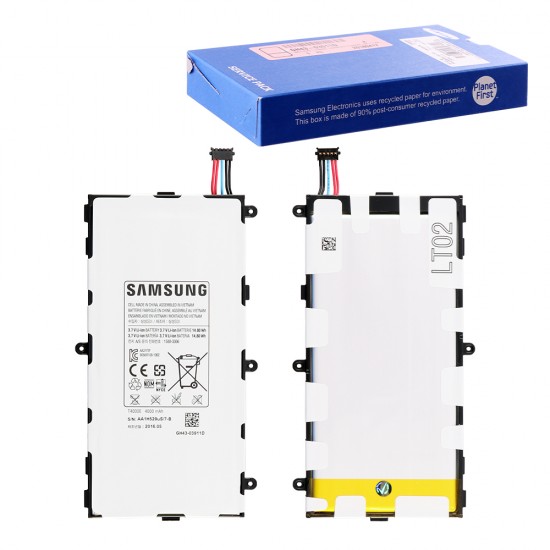 ΜΠΑΤΑΡΙΑ SAMSUNG T4000E T210 GALAXY TAB 3 7.0 4000mAh GH43-03911D ORIGINAL SERVICE PACK ΜΠΑΤΑΡΙΑ SAMSUNG T4000E T210 GALAXY TAB 3 7.0 4000mAh GH43-03911D ORIGINAL SERVICE PACK