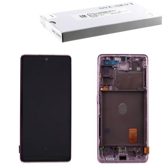 SAMSUNG G781 S20 FE 5G ΟΘΟΝΗ + TOUCH SCREEN + LENS + FRONT + FRAME GH82-24215C CLOUD LAVENDER ORIGINAL SERVICE PACK SAMSUNG G781 S20 FE 5G ΟΘΟΝΗ + TOUCH SCREEN + LENS + FRONT + FRAME GH82-24215C CLOUD LAVENDER ORIGINAL SERVICE PACK