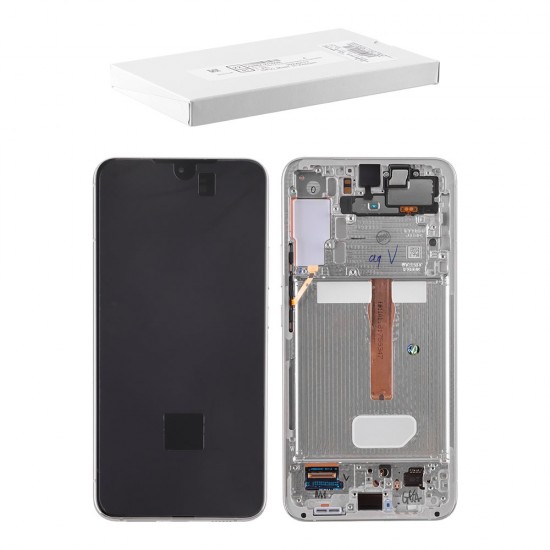 SAMSUNG S22 PLUS 5G S906 ΟΘΟΝΗ + TOUCH SCREEN + LENS + FRONT GH82-27500B WHITE ORIGINAL SERVICE PACK SAMSUNG S22 PLUS 5G S906 ΟΘΟΝΗ + TOUCH SCREEN + LENS + FRONT GH82-27500B WHITE ORIGINAL SERVICE PACK
