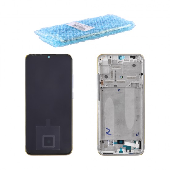 XIAOMI MI A3 ΟΘΟΝΗ + TOUCH SCREEN + LENS + FRAME 5603100090B6 SILVER ORIGINAL SERVICE PACK XIAOMI MI A3 ΟΘΟΝΗ + TOUCH SCREEN + LENS + FRAME 5603100090B6 SILVER ORIGINAL SERVICE PACK
