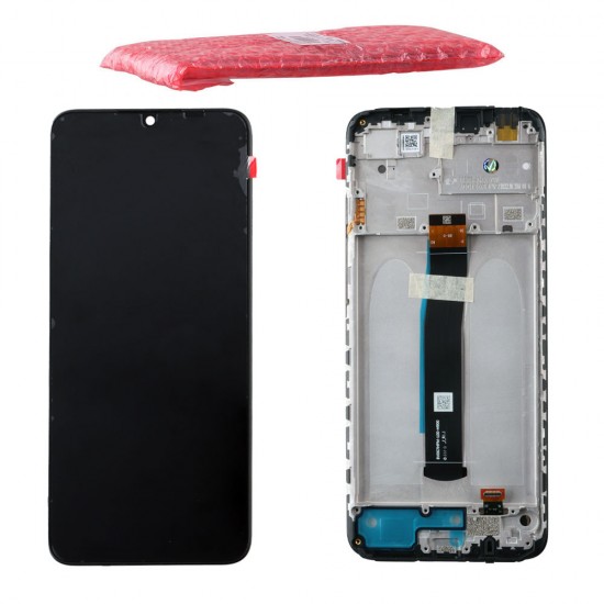 XIAOMI REDMI 10C/POCO C40 ΟΘΟΝΗ + TOUCH SCREEN + LENS + FRAME 560001C3QA00 BLACK ORIGINAL SERVICE PACK XIAOMI REDMI 10C/POCO C40 ΟΘΟΝΗ + TOUCH SCREEN + LENS + FRAME 560001C3QA00 BLACK ORIGINAL SERVICE PACK