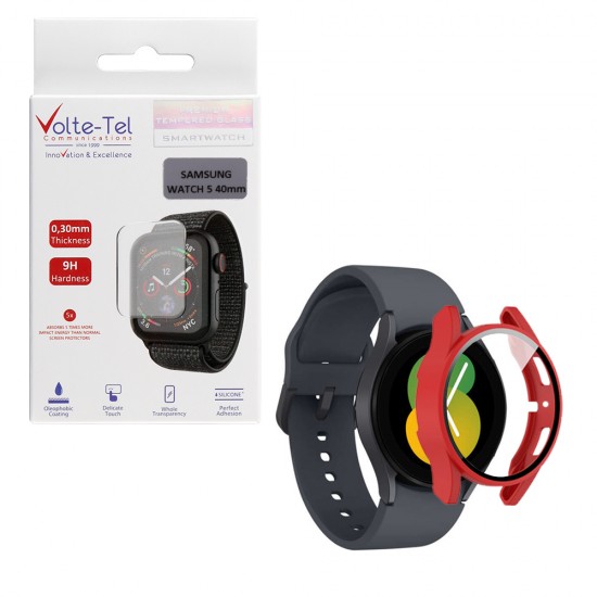 VOLTE-TEL TEMPERED GLASS SAMSUNG WATCH 5 40mm 1.2