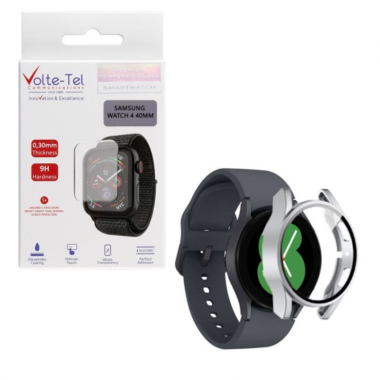 VOLTE-TEL TEMPERED GLASS SAMSUNG WATCH 4 40mm 1.2