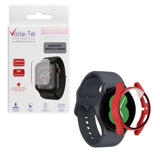 VOLTE-TEL TEMPERED GLASS SAMSUNG WATCH 4 40mm 1.2