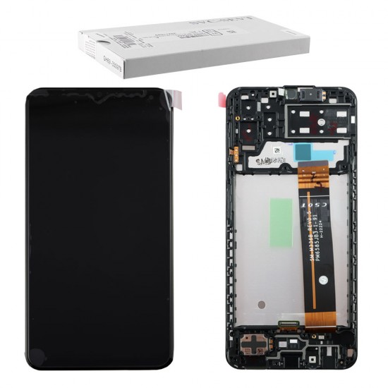 SAMSUNG A13 4G A137 ΟΘΟΝΗ + TOUCH SCREEN + LENS + FRAME GH82-29228A BLACK ORIGINAL SERVICE PACK SAMSUNG A13 4G A137 ΟΘΟΝΗ + TOUCH SCREEN + LENS + FRAME GH82-29228A BLACK ORIGINAL SERVICE PACK