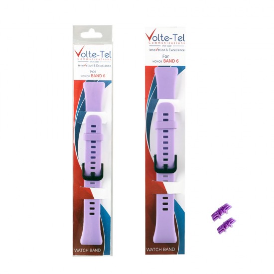 VOLTE-TEL ΛΟΥΡΑΚΙ ΣΙΛΙΚΟΝΗΣ HUAWEI HONOR BAND 6 PURPLE VOLTE-TEL ΛΟΥΡΑΚΙ ΣΙΛΙΚΟΝΗΣ HUAWEI HONOR BAND 6 PURPLE