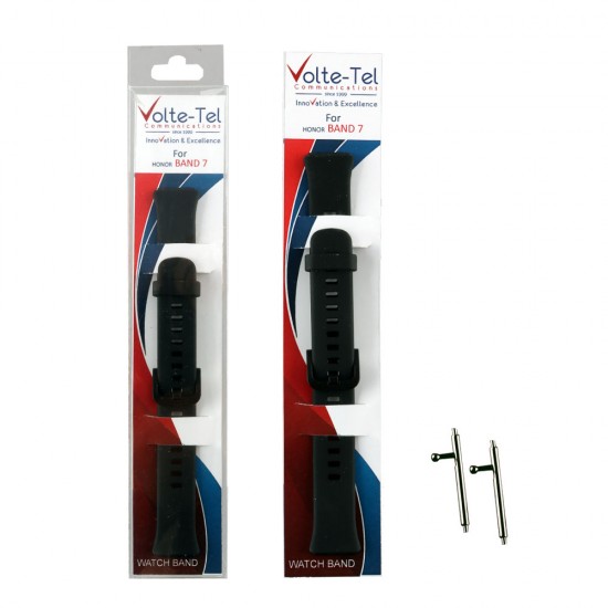 VOLTE-TEL ΛΟΥΡΑΚΙ ΣΙΛΙΚΟΝΗΣ HUAWEI HONOR BAND 7 BLACK VOLTE-TEL ΛΟΥΡΑΚΙ ΣΙΛΙΚΟΝΗΣ HUAWEI HONOR BAND 7 BLACK