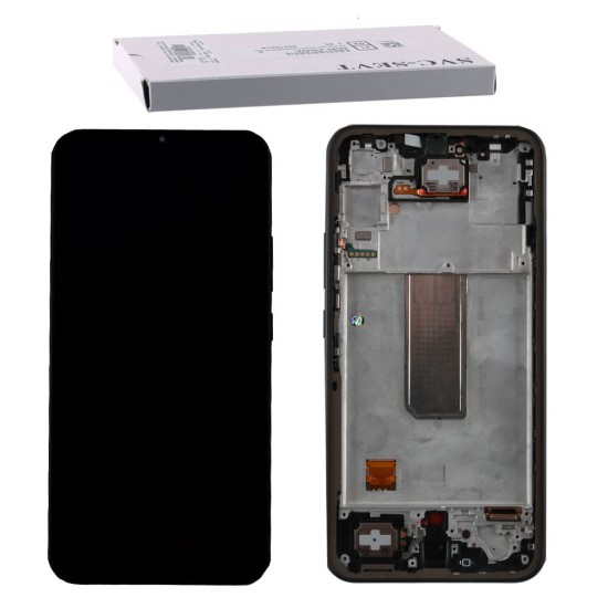 SAMSUNG A34 A346 ΟΘΟΝΗ+TOUCH SCREEN + LENS + FRAME GH82-31201A GRAPHITE ORIGINAL SERVICE PACK SAMSUNG A34 A346 ΟΘΟΝΗ+TOUCH SCREEN + LENS + FRAME GH82-31201A GRAPHITE ORIGINAL SERVICE PACK