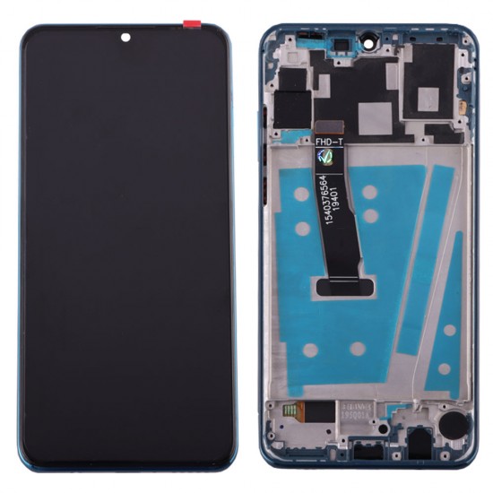 HUAWEI P30 LITE ΟΘΟΝΗ + TOUCH SCREEN + LENS + FRAME BLUE 3P OR HUAWEI P30 LITE ΟΘΟΝΗ + TOUCH SCREEN + LENS + FRAME BLUE 3P OR