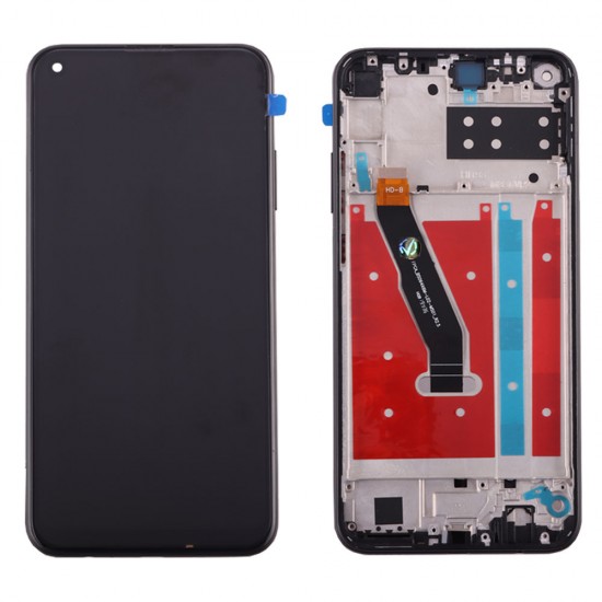 HUAWEI P40 LITE E ΟΘΟΝΗ + TOUCH SCREEN + LENS + FRAME BLACK 3P OR HUAWEI P40 LITE E ΟΘΟΝΗ + TOUCH SCREEN + LENS + FRAME BLACK 3P OR