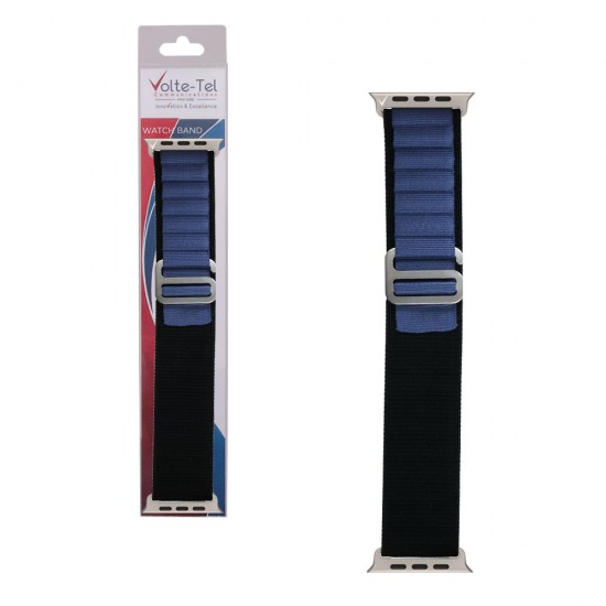 VOLTE-TEL ΛΟΥΡΑΚΙ ΡΟΛΟΓΙΟΥ APPLE WATCH 42/44/45/49mm ALPINE LOOP DARK BLUE VT105 SIZE L VOLTE-TEL ΛΟΥΡΑΚΙ ΡΟΛΟΓΙΟΥ APPLE WATCH 42/44/45/49mm ALPINE LOOP DARK BLUE VT105 SIZE L