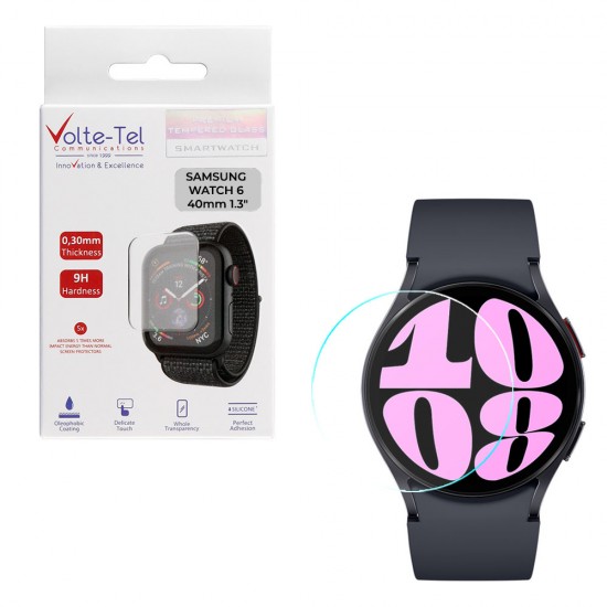 VOLTE-TEL TEMPERED GLASS SAMSUNG WATCH 6 40mm R930/R935 1.30