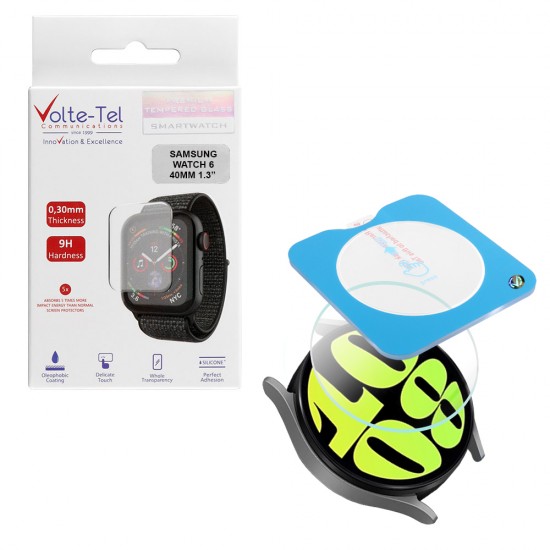 VOLTE-TEL TEMPERED GLASS SAMSUNG WATCH 6 40MM 1.3