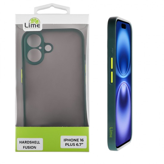LIME ΘΗΚΗ IPHONE 16 PLUS 6.7 LIME ΘΗΚΗ IPHONE 16 PLUS 6.7