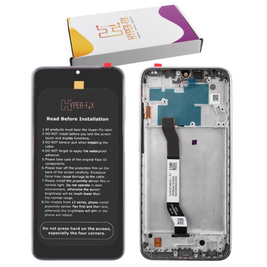 XIAOMI REDMI NOTE 8 ΟΘΟΝΗ + TOUCH SCREEN + LENS + FRAME HF-5600040C3J00 WHITE HYPER-FIX SERVICE PACK XIAOMI REDMI NOTE 8 ΟΘΟΝΗ + TOUCH SCREEN + LENS + FRAME HF-5600040C3J00 WHITE HYPER-FIX SERVICE PACK