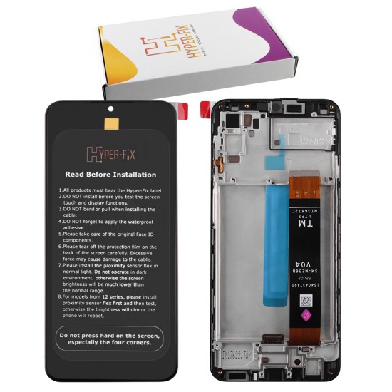 SAMSUNG M23 5G M236 ΟΘΟΝΗ+TOUCH SCREEN + LENS + FRAME HF-GH82-28487A BLACK HYPER-FIX SERVICE PACK SAMSUNG M23 5G M236 ΟΘΟΝΗ+TOUCH SCREEN + LENS + FRAME HF-GH82-28487A BLACK HYPER-FIX SERVICE PACK