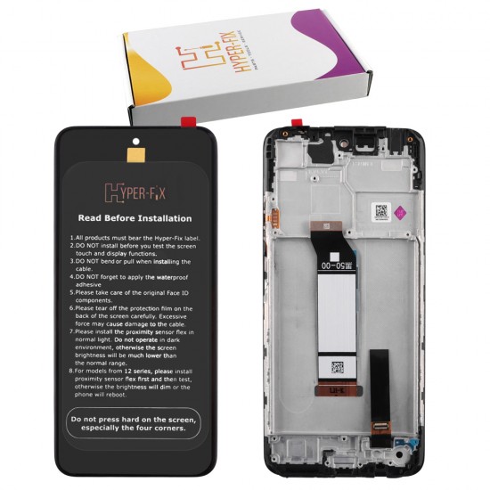 XIAOMI REDMI NOTE 10 5G/POCO M3 PRO 5G ΟΘΟΝΗ + TOUCH SCREEN + LENS + FRAME HF-5600020K1900 BLACK HYPER-FIX SERVICE PACK XIAOMI REDMI NOTE 10 5G/POCO M3 PRO 5G ΟΘΟΝΗ + TOUCH SCREEN + LENS + FRAME HF-5600020K1900 BLACK HYPER-FIX SERVICE PACK