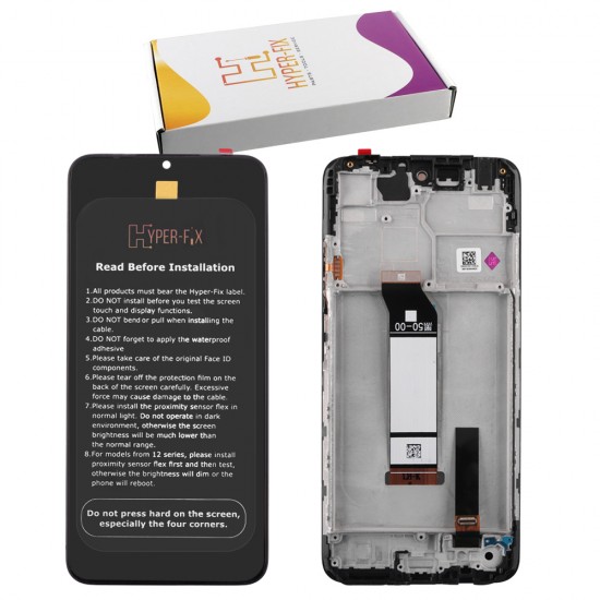 XIAOMI REDMI NOTE 10 5G/POCO M3 PRO 5G ΟΘΟΝΗ + TOUCH SCREEN + LENS + FRAME HF-560002K19P00 BLACK HYPER-FIX SERVICE PACK XIAOMI REDMI NOTE 10 5G/POCO M3 PRO 5G ΟΘΟΝΗ + TOUCH SCREEN + LENS + FRAME HF-560002K19P00 BLACK HYPER-FIX SERVICE PACK