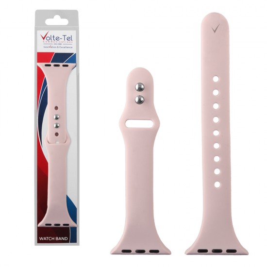 VOLTE-TEL ΛΟΥΡΑΚΙ ΡΟΛΟΓΙΟΥ ΣΙΛΙΚΟΝΗΣ APPLE WATCH 38/40/41mm ICONBAND SLIM PINK VT127 VOLTE-TEL ΛΟΥΡΑΚΙ ΡΟΛΟΓΙΟΥ ΣΙΛΙΚΟΝΗΣ APPLE WATCH 38/40/41mm ICONBAND SLIM PINK VT127