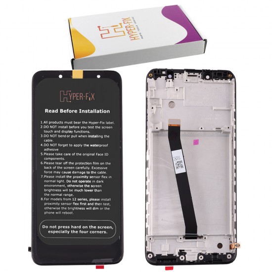 XIAOMI REDMI 7A ΟΘΟΝΗ + TOUCH SCREEN + LENS + FRAME HF-560610122000 BLACK HYPER-FIX SERVICE PACK XIAOMI REDMI 7A ΟΘΟΝΗ + TOUCH SCREEN + LENS + FRAME HF-560610122000 BLACK HYPER-FIX SERVICE PACK