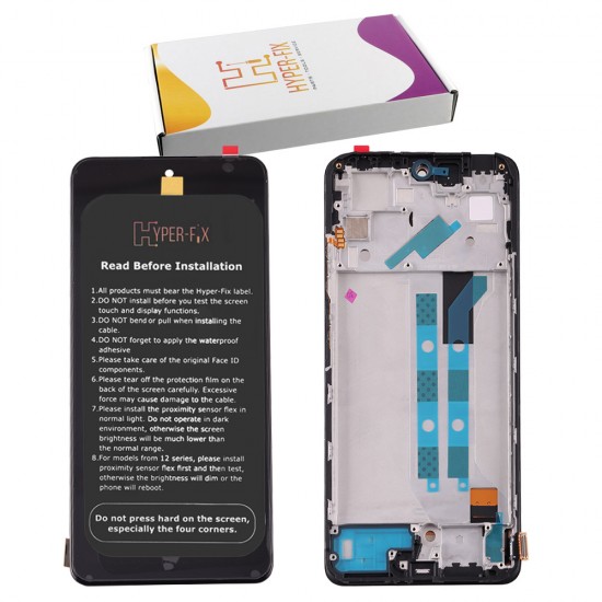 XIAOMI REDMI NOTE 11 PRO 4G/5G ΟΘΟΝΗ + TOUCH SCREEN + LENS + FRAME HF-5600010K6T00 BLACK TFT HYPER-FIX SERVICE PACK XIAOMI REDMI NOTE 11 PRO 4G/5G ΟΘΟΝΗ + TOUCH SCREEN + LENS + FRAME HF-5600010K6T00 BLACK TFT HYPER-FIX SERVICE PACK