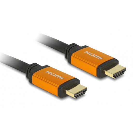 DELOCK καλώδιο HDMI 85726, 8K/60Hz, 48 Gbps, eARC, HDR, 0.50m, μαύρο DELOCK καλώδιο HDMI 85726, 8K/60Hz, 48 Gbps, eARC, HDR, 0.50m, μαύρο