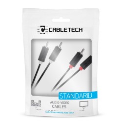 Καλώδιο 2xRCA - 2xRCA 1m Cabletech Καλώδιο 2xRCA - 2xRCA 1m Cabletech