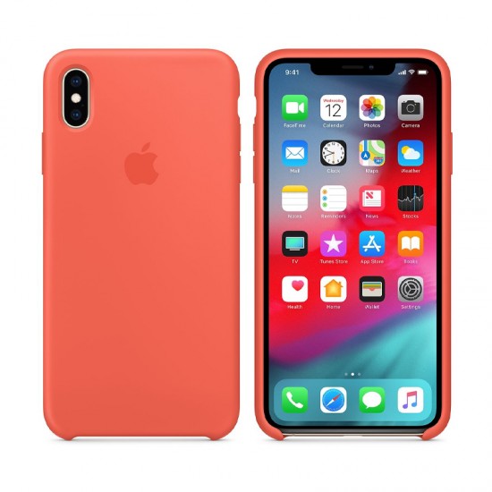 ΘΗΚΗ IPHONE XS MAX MTFF2ZM/A SILICONE COVER NECTARINE PACKING OR