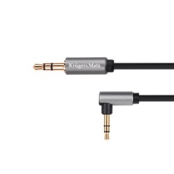 Καλώδιο 3.5mm - 3.5mm Γωνία Stereo 1m Kruger&Matz Καλώδιο 3.5mm - 3.5mm Γωνία Stereo 1m Kruger&Matz