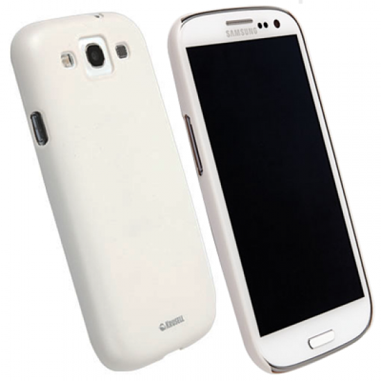 KRUSELL ΘΗΚΗ SAMSUNG I9300 FACEPLATE COLORCOVER WHITE METAL KRUSELL ΘΗΚΗ SAMSUNG I9300 FACEPLATE COLORCOVER WHITE METAL