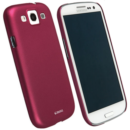 KRUSELL ΘΗΚΗ SAMSUNG I9300 FACEPLATE COLORCOVER PINK METAL KRUSELL ΘΗΚΗ SAMSUNG I9300 FACEPLATE COLORCOVER PINK METAL