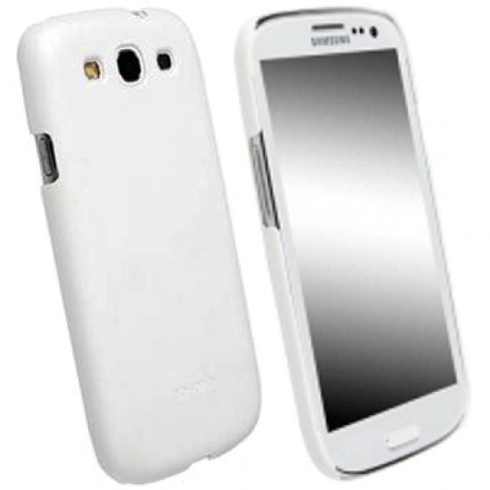KRUSELL ΘΗΚΗ SAMSUNG I9300 FACEPLATE BIOCOVER WHITE KRUSELL ΘΗΚΗ SAMSUNG I9300 FACEPLATE BIOCOVER WHITE