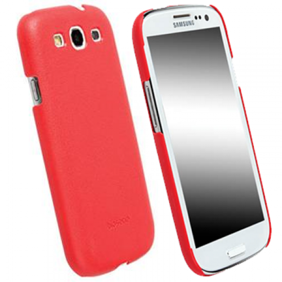 KRUSELL ΘΗΚΗ SAMSUNG I9300 FACEPLATE BIOCOVER RED KRUSELL ΘΗΚΗ SAMSUNG I9300 FACEPLATE BIOCOVER RED