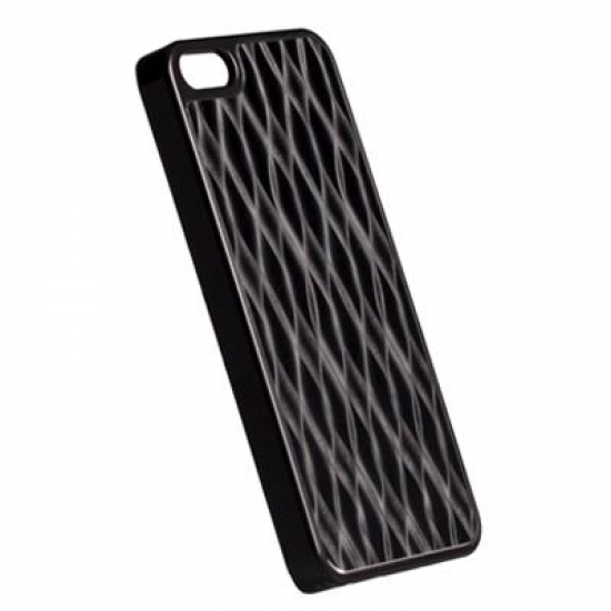 KRUSELL ΘΗΚΗ IPHONE SE/5S/5 FACEPLATE ALUMINIUMCOVER BLACK WAVE KRUSELL ΘΗΚΗ IPHONE SE/5S/5 FACEPLATE ALUMINIUMCOVER BLACK WAVE