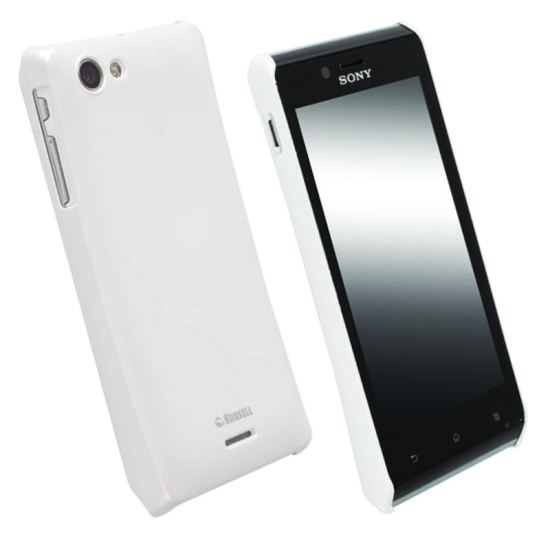 KRUSELL ΘΗΚΗ SONY XPERIA J ST26i FACEPLATE COLORCOVER WHITE KRUSELL ΘΗΚΗ SONY XPERIA J ST26i FACEPLATE COLORCOVER WHITE