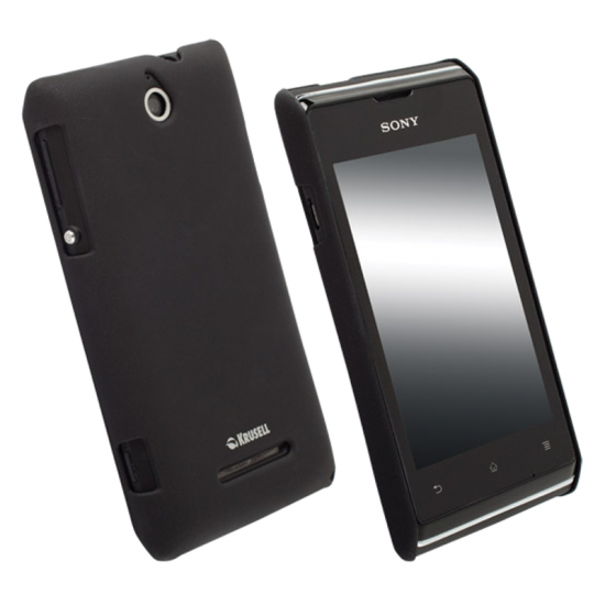 KRUSELL ΘΗΚΗ SONY XPERIA E C1505 FACEPLATE COLORCOVER BLACK KRUSELL ΘΗΚΗ SONY XPERIA E C1505 FACEPLATE COLORCOVER BLACK