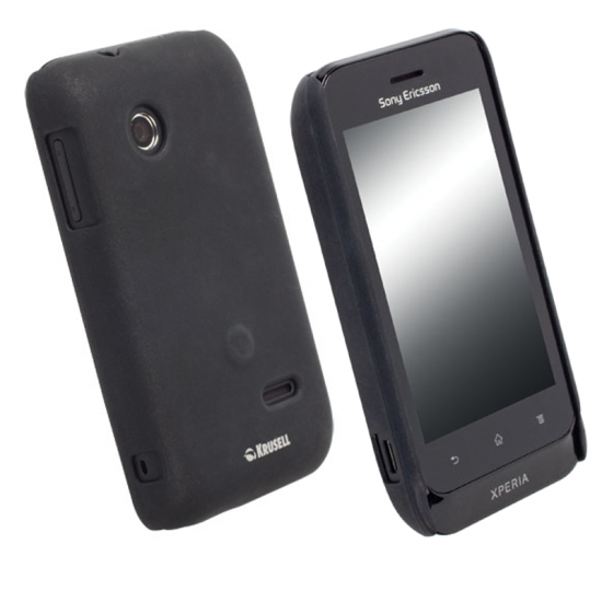KRUSELL ΘΗΚΗ SONY XPERIA TIPO ST21 FACEPLATE COLORCOVER BLACK KRUSELL ΘΗΚΗ SONY XPERIA TIPO ST21 FACEPLATE COLORCOVER BLACK