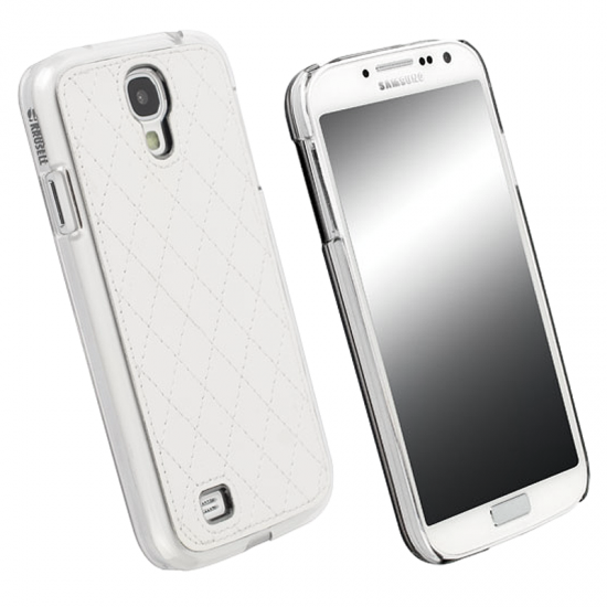 KRUSELL ΘΗΚΗ SAMSUNG I9505 FACEPLATE LEATHER AVENYN UC WHITE KRUSELL ΘΗΚΗ SAMSUNG I9505 FACEPLATE LEATHER AVENYN UC WHITE