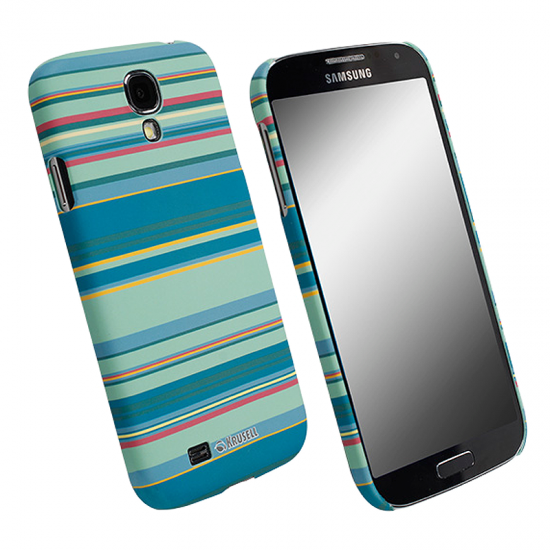 KRUSELL ΘΗΚΗ SAMSUNG I9505 FACEPLATE PRINTCOVER GREEN STRIPE