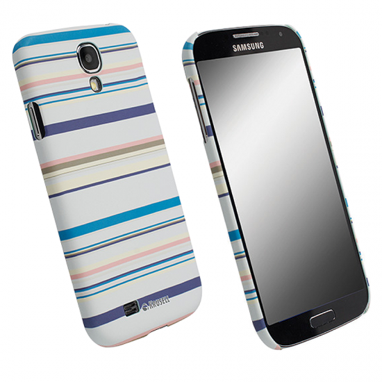 KRUSELL ΘΗΚΗ SAMSUNG I9505 FACEPLATE PRINTCOVER BLUE STRIPE KRUSELL ΘΗΚΗ SAMSUNG I9505 FACEPLATE PRINTCOVER BLUE STRIPE