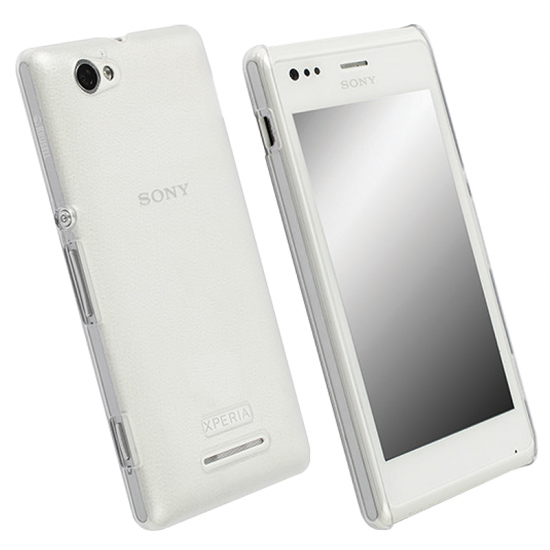 KRUSELL ΘΗΚΗ SONY XPERIA M FACEPLATE FROSTCOVER TRANSPARENT WHITE KRUSELL ΘΗΚΗ SONY XPERIA M FACEPLATE FROSTCOVER TRANSPARENT WHITE