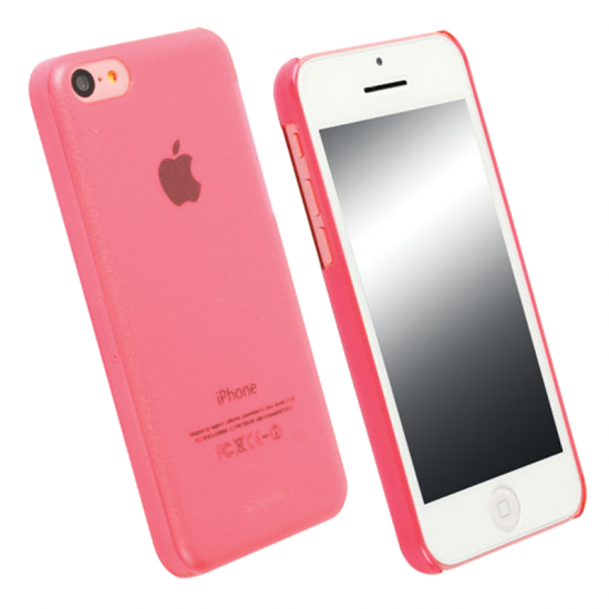 KRUSELL ΘΗΚΗ IPHONE 5C FACEPLATE FROSTCOVER TRANSPARENT PINK KRUSELL ΘΗΚΗ IPHONE 5C FACEPLATE FROSTCOVER TRANSPARENT PINK