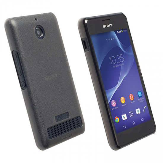 KRUSELL ΘΗΚΗ SONY XPERIA E1 D2004 FACEPLATE FROSTCOVER BLACK