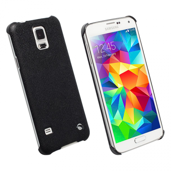 KRUSELL ΘΗΚΗ SAMSUNG S5 G900F FACEPLATE TEXTURE COVER BLACK KRUSELL ΘΗΚΗ SAMSUNG S5 G900F FACEPLATE TEXTURE COVER BLACK