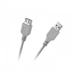 Προέκταση USB A/A M/F 1.8m Γκρι